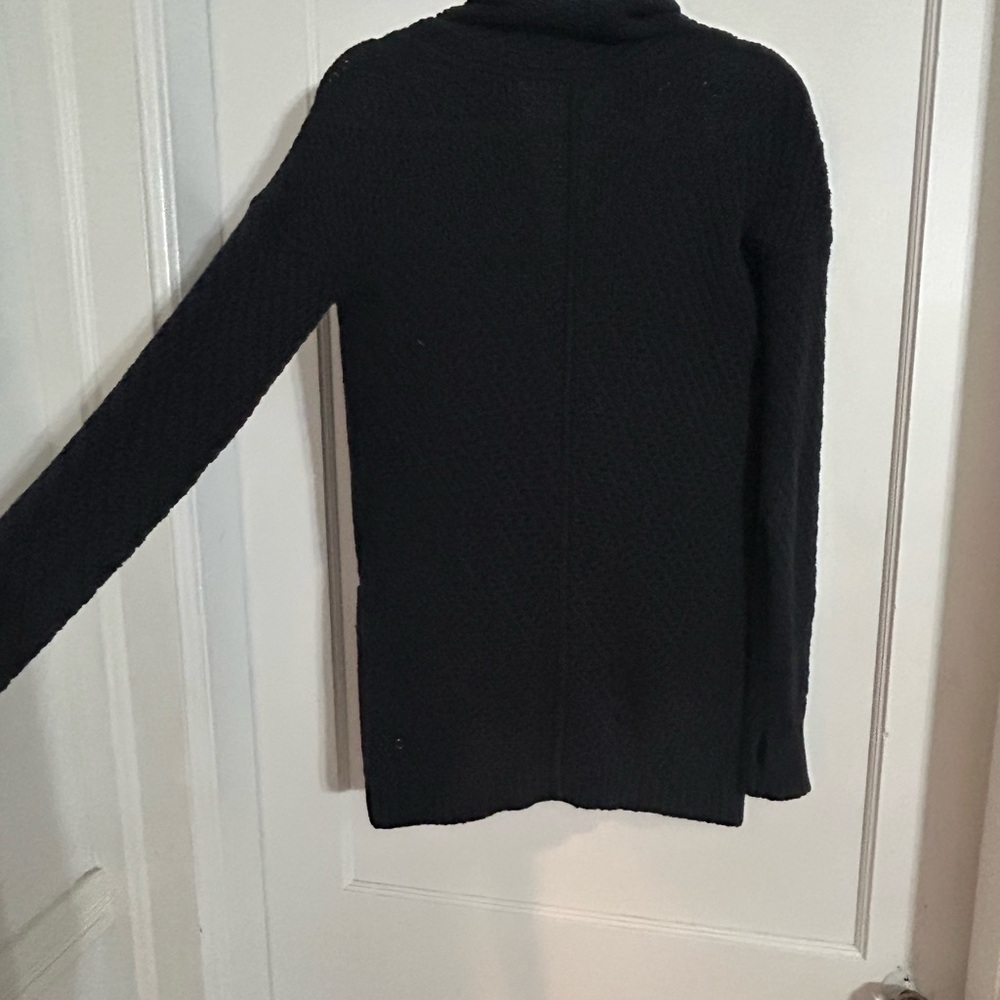Lululemon Post Practice Deep Navy Cardigan Sweater - Picture 7 of 8